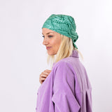 Bandana-Handtuch | Outdoor-Allrounder | Green Garden - WOODSANDWAVES