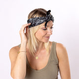 Bandana-Handtuch | Outdoor-Allrounder | Paisley Poetry - WOODSANDWAVES