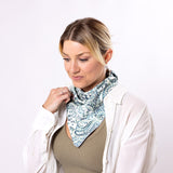 Bandana-Handtuch | Outdoor-Allrounder | Floral Fusion - WOODSANDWAVES