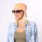 Bandana-Handtuch | Outdoor-Allrounder | Sunset Waves