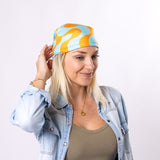 Bandana-Handtuch | Outdoor-Allrounder | Copacabana Lemon - WOODSANDWAVES